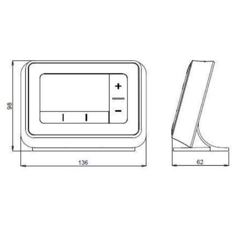 Termostato programable inalámbrico Honeywell Y4H910RF4005