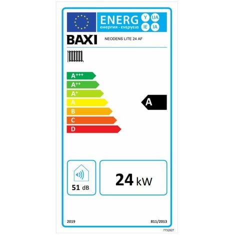 Caldera de condensación Neodens Lite BAXI 24/24F