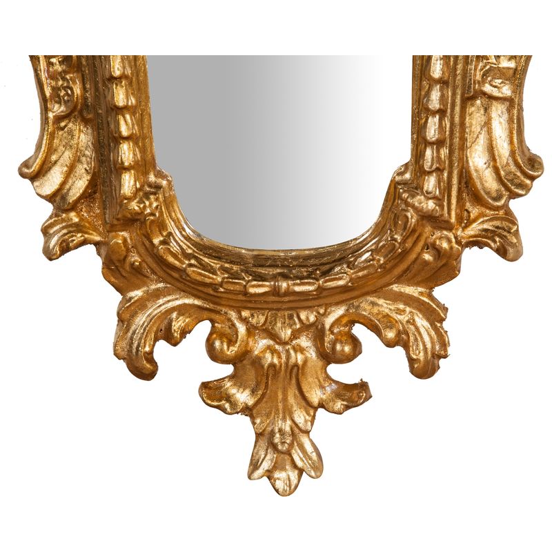 specchio ingresso cornice barocco oro 62x62 cm Made in Italy Specchi  decorativi da parete Specchio barocco Cornice oro - Biscottini - Idee  regalo