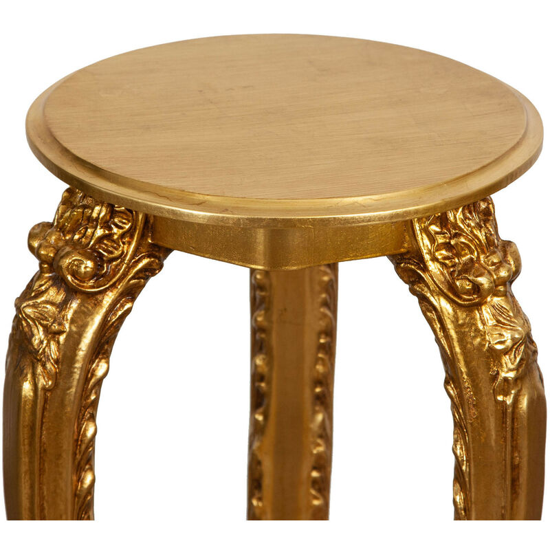 Tavolino 42 cm in metallo oro - Nogic