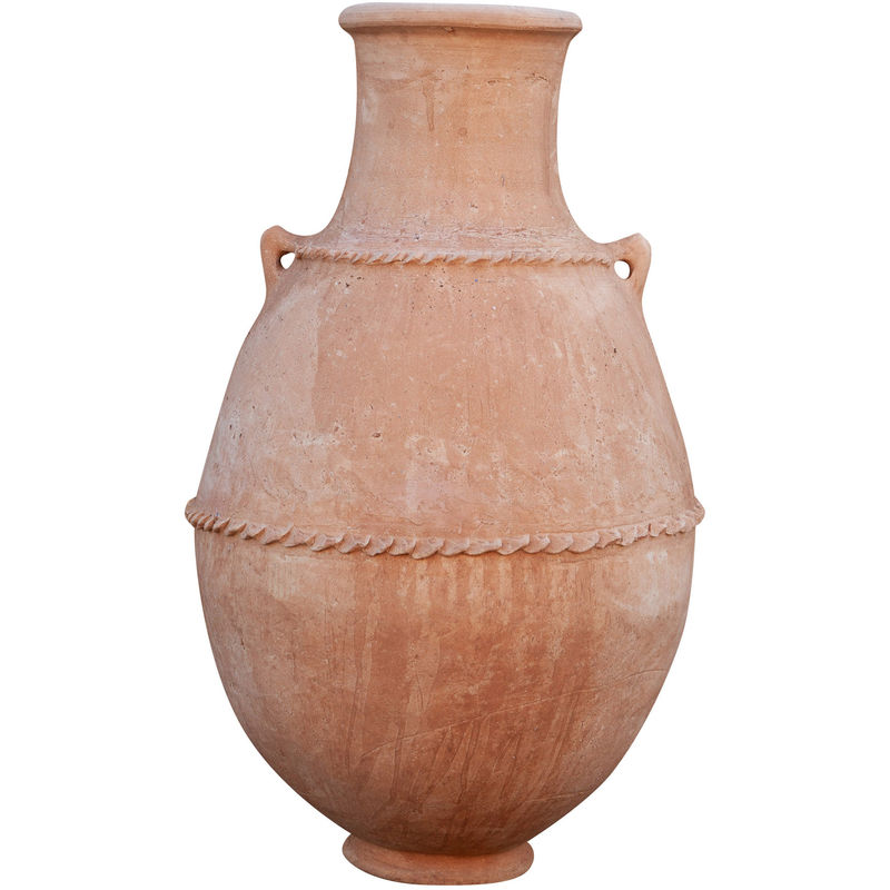 Vaso terracotta del sahara 50x24x30 cm Vasi terracotta grandi fatti a mano  Anfore da giardino decorative e funzionali