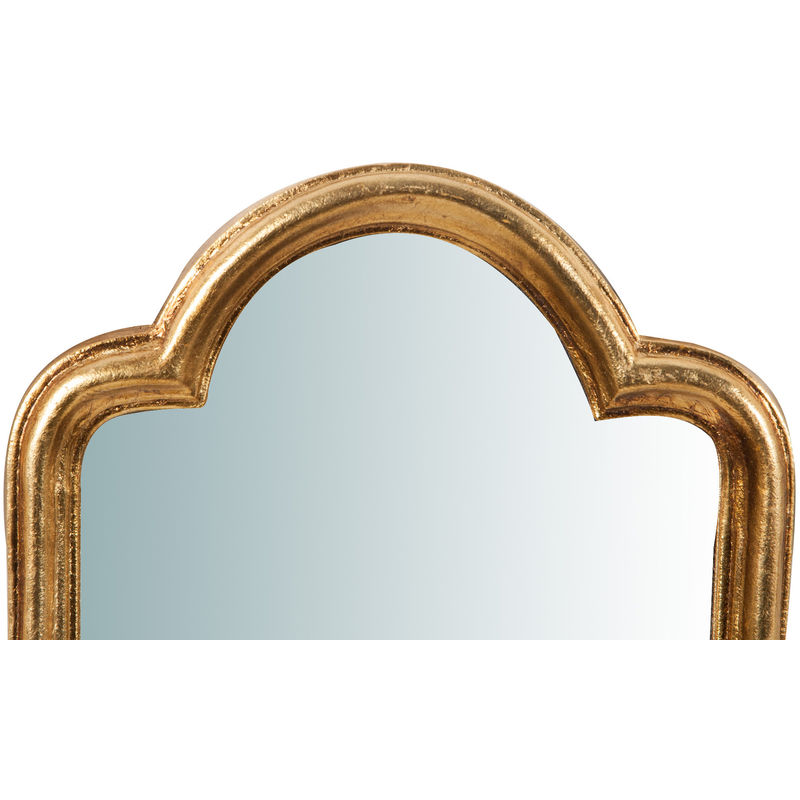 Specchio da parete 40 x 24 x 3 cm Made in Italy Specchio shabby color oro  anticato Specchio barocco Specchio vintage da parete