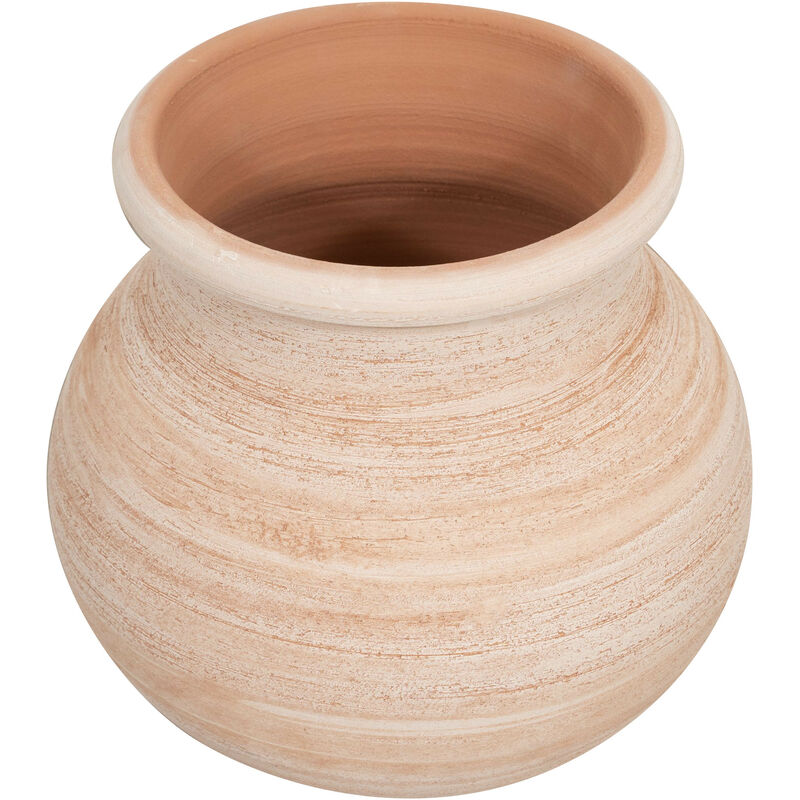 Vaso terracotta toscana 30x30x29 cm Orcio terracotta da esterno Vaso  terracotta Made in Italy Giara terracotta