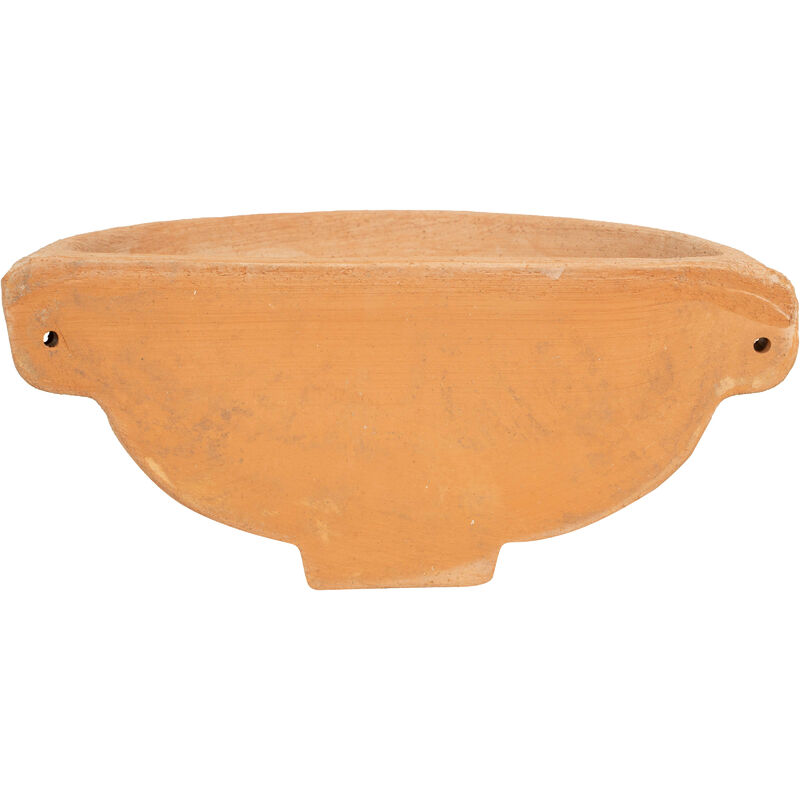 Fontana Da Muro In Terracotta Fatta A Mano – Vasca Elegante Per Giardino, Resistente Al Gelo E A Tutti Gli Agenti Atmosferici, Perfetta Per Esterni E Interni Stile Rustico-chic