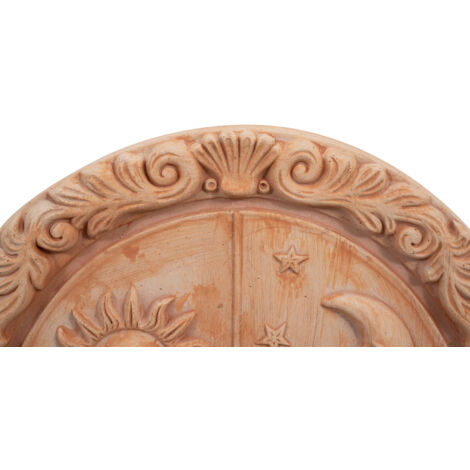 Meridiana In Terracotta Da Muro Meridiana Solare Da Appendere Made In Italy Interamente Lavorata A Mano Al Tornio 81123087