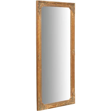 Specchiera da parete 82 x 35 x 4 Specchio da parete lungo con 4 ganci posteriori Specchio camera da letto Specchio bagno shabby
