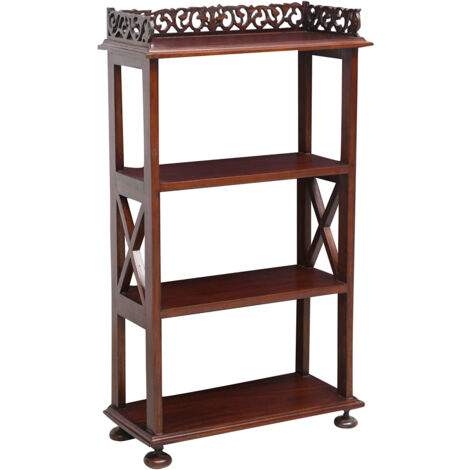Libreria Etagere Portaoggetti più Ripiani Mensole Scaffale da terra in legno