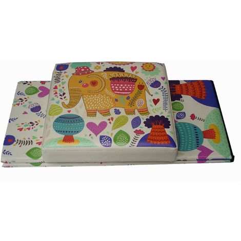 Biscottini Pouf contenitore 32x32x32cm | Scatola porta giochi bambini |  Portagiochi bambini contenitori con coperchio | Pouf contenitore giochi