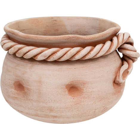 Vasi terracotta grandi per piante 69x47 cm Made in Italy Vaso grande da  esterno artigianale