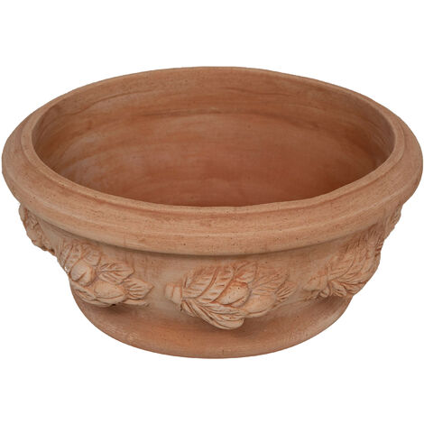 Ciotola in Terracotta 100% Made in Italy interamente Lavorata a Mano -  Biscottini - Idee regalo