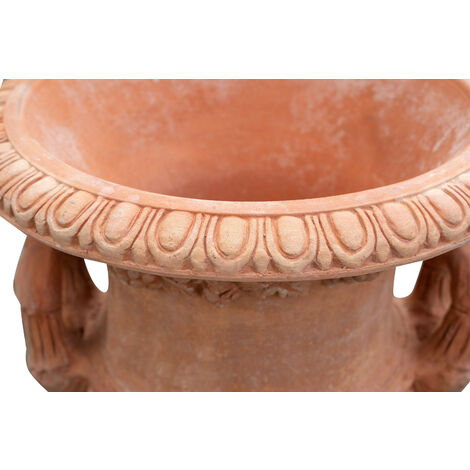 Vaso terracotta 59x47x47 cm Made in Italy Vaso grande da esterno