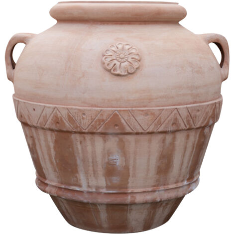 Biscottini vaso terracotta rettangolare 42x25x17 cm | Coprivaso da