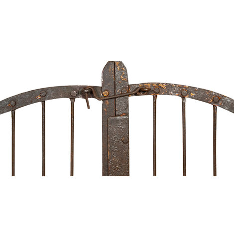 Vecchia Serratura San Quentin Death Row California Gate Con 2 Chiavi