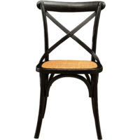 Sedia da cucina Sedie da pranzo 47x86x52 cm Sedia in legno e rattan Thonet Sedia moderna per ristorante giardino Sedia vintage