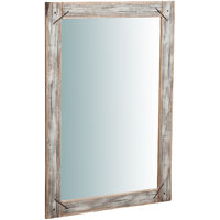 Specchio da Parete Specchiera da Appendere a Muro Stile Rustico
