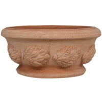 Ciotola in Terracotta 100% Made in Italy interamente Lavorata a Mano