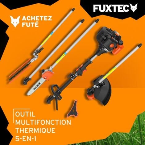 Débroussailleuse thermique multifonction 5en1 - FUXTEC FX-MT152E - 52cm3 3CV