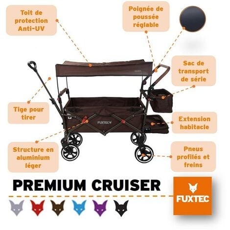 Protection pluie - FUXTEC - chariot Smart et Premium Cruiser