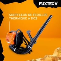 Souffleur à dos thermique FUXTEC FX-LB133T 33cm3 vitesse de soufflage 300 km/h