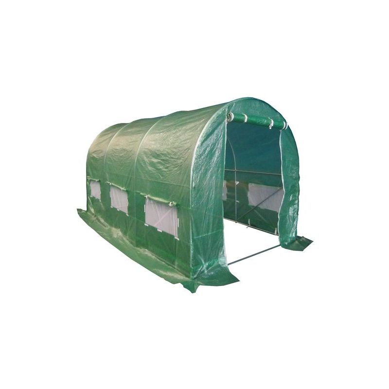 Polytunnel Cover 4m x 2m Galvanised Pollytunnel Tunnel Greenhouse Green House 