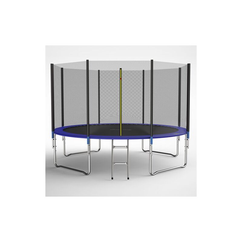GALACTICA Trampoline Set 12FT Round Outdoor With Safety Net