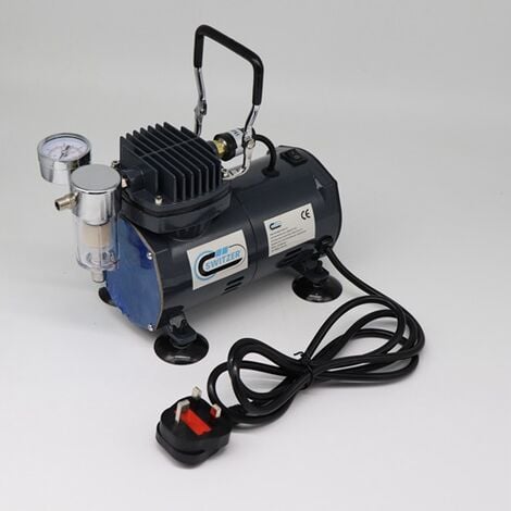 Switzer AS186 Double Action Airbrush Kit Compressor