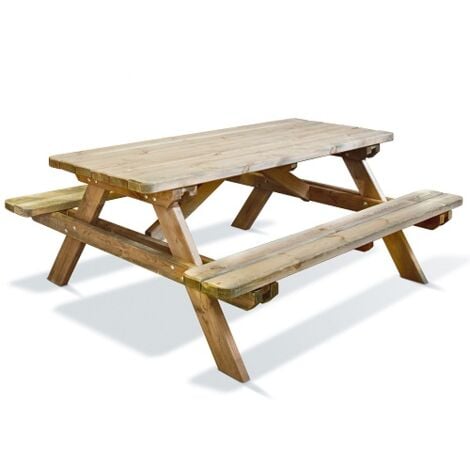 Table de pique-nique ROBUSTE JARDIPOLYS