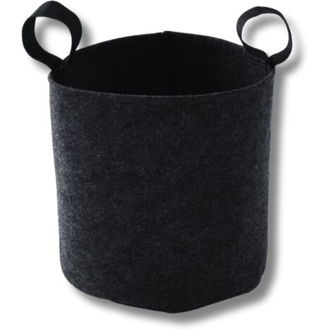 Sac plantation feutre géotextile ø 25 cm 12,3 L Noir - Bag 4 Plant