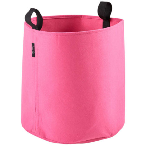 Sac plantation feutre géotextile ø 40 cm 50,3 L rose - Bag 4 Plant (1/3)