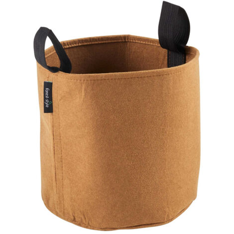 Sac plantation feutre géotextile ø 25 cm 12,3 L marron - Bag 4 Plant (1/3)