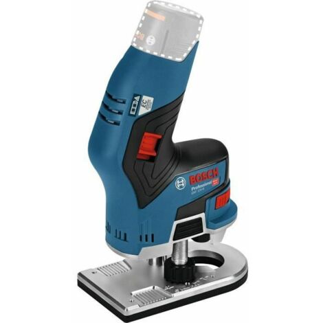Bosch Professional 12V System GKF 12V-8 - Fresadora de cantos a batería (Brushless, 13000 rpm, pinzas Ø 6 mm / 8 mm, sin batería, en caja)