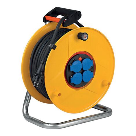 Carrete eléctrico Bat-Pro BRENNENSTUHL - Cable 25 m - 3G1.5 - 1205921