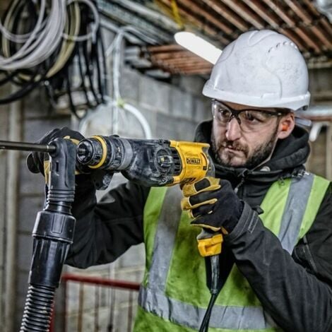 Taladro DEWALT SDSPlus 800W - Portabrocas + mango + maletín - D25134K