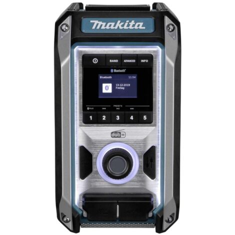 Radio de construcción MAKITA de 12 a 18 V de iones de litio sin batería - DMR115