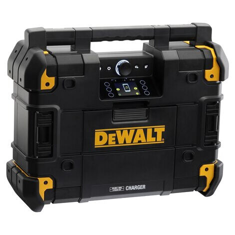 DeWALT DWST1-81078-QW radio Portátil Digital Negro, Amarillo