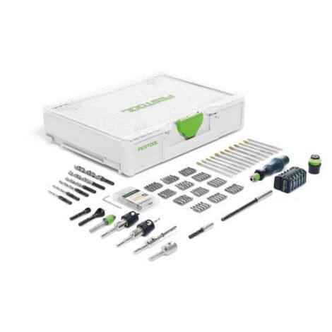 FESTOOL SYS3 M 89 ORG Juego de montaje CE-SORT - 104 accesorios - 576804