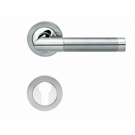 Juego de manillería en roseta Llave i BE700A KARCHER DESIGN Acero inoxidable pulido satinado - BE700A-PZ0-73 (1/2)