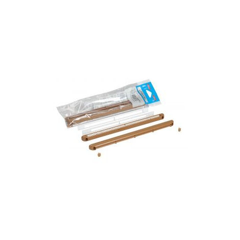 Kit de bolsa de entrada de aire autoajustable con 4 tornillos NICOLL - Madera clara - 1EAHFC