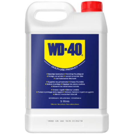 Lubricante multifuncional WD40 - lata 5 L - 49500