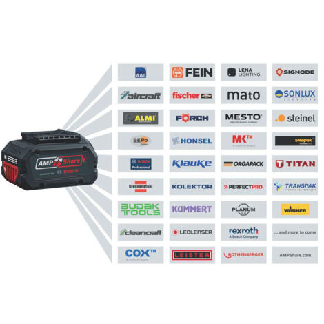2 baterías GBA 18V 5.0Ah + cargador GAL 1880 CV BOSCH - 1600A00B8J