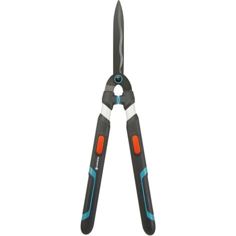 GARDENA Cortasetos manuales dos manos telescópico extensible (700 - 900 mm) TeleCut diám. de corte max 23 cm, para podar setos más altos, empuñaduras ergonómicas de aluminio, amortiguador (12304-20)