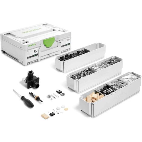 576797 Festool Surtido de sistema de uniones DOMINO KV-SYS D8