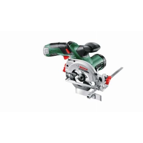 Sierra circular sin cable UniversalCirc 12 BOSCH + 1 batería 2,5Ah - 06033C7002