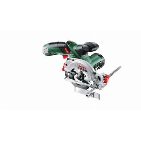 Sierra circular sin cable UniversalCirc 12 BOSCH + 1 batería 2,5Ah - 06033C7002
