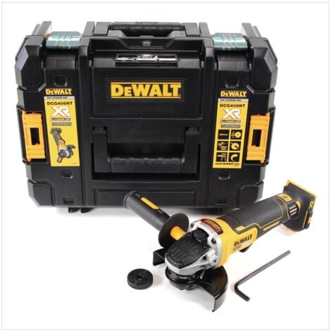 Amoladora angular DEWALT 18V Ø125 mm - Interruptor de paletas - DCG406NT