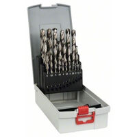 Juego de 25 brocas para metal BOSCH - HSS-G Robust-lines - Ø1 a 13mm - 2608587017