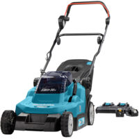 Cortadora de césped Makita Batería DLM382PM2 de 18 V x 2, 4 Ah