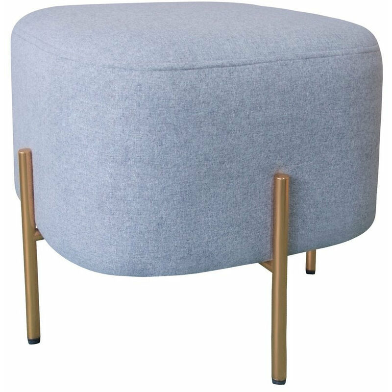 BAKAJI Cassapanca Pouf Contenitore Poggiapiedi Camera da Letto Panca  Sgabello Struttura in Legno Rivestimento in Tessuto Velluto Seduta Apribile  Imbottita Piedini Dorati (Grigio) : : Casa e cucina