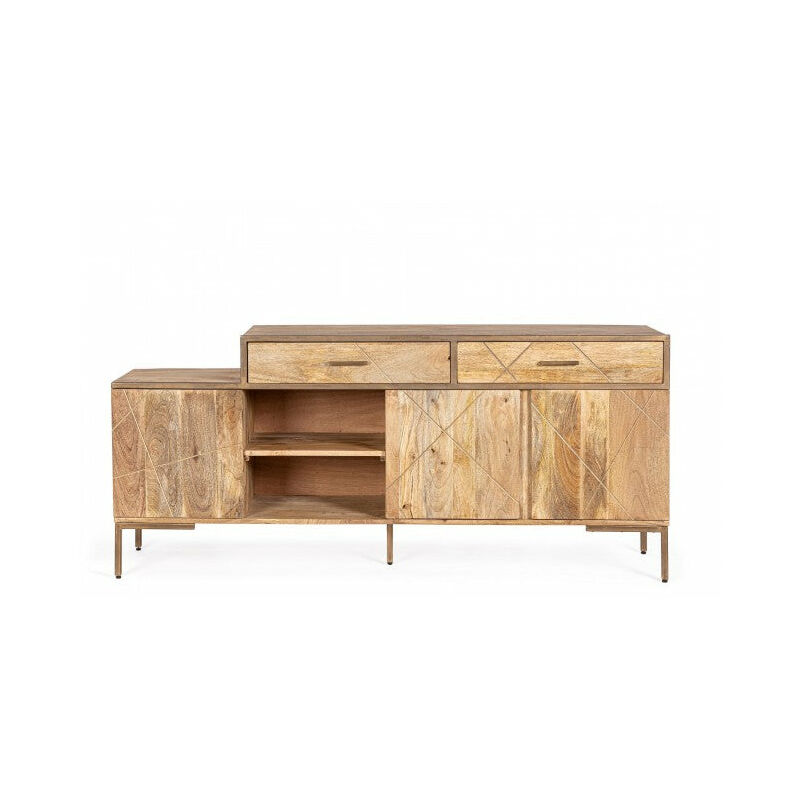 Credenza 3 Ante 2 Cassetti 175x40x77h cm Jaidev