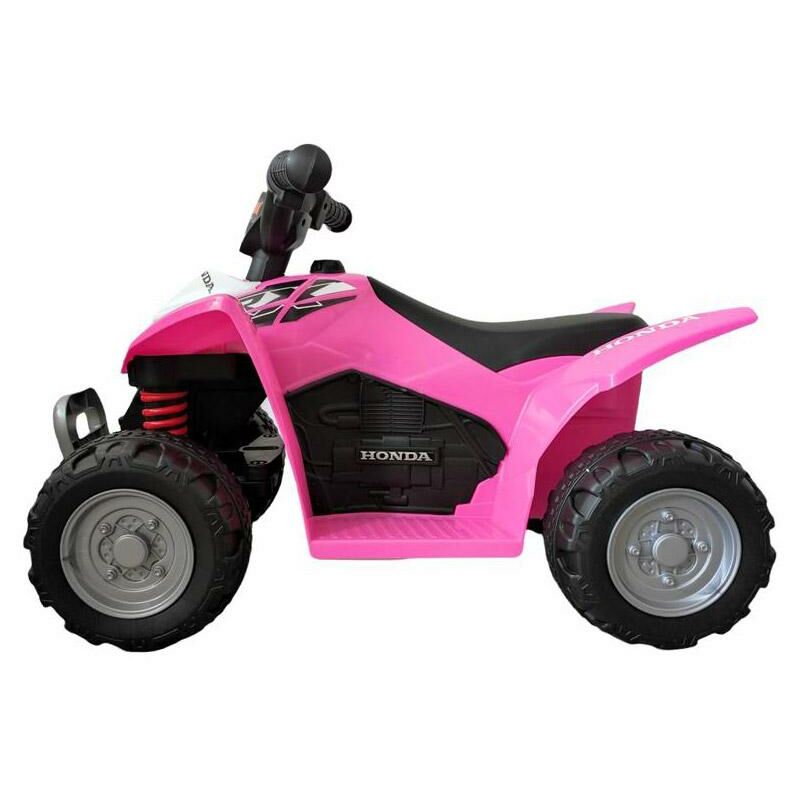 Mini Quad Elettrico per Bambini 6v con Licenza Honda 250X Rosa